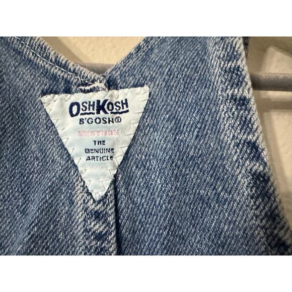 Vintage Oshkosh B'Gosh‎ Vestbak Denim Pant Overalls Size 2T - Picture 5 of 8